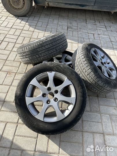 Диски r15 5X114.3 toyota corolla е150