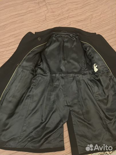 Пальто шерстяное massimo dutti