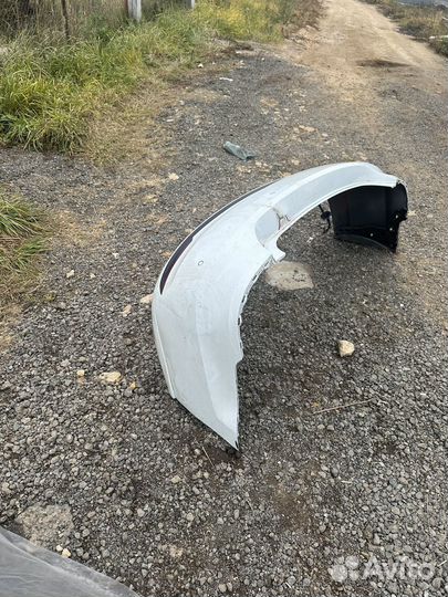 Задний бампер на volkswagen polo 5