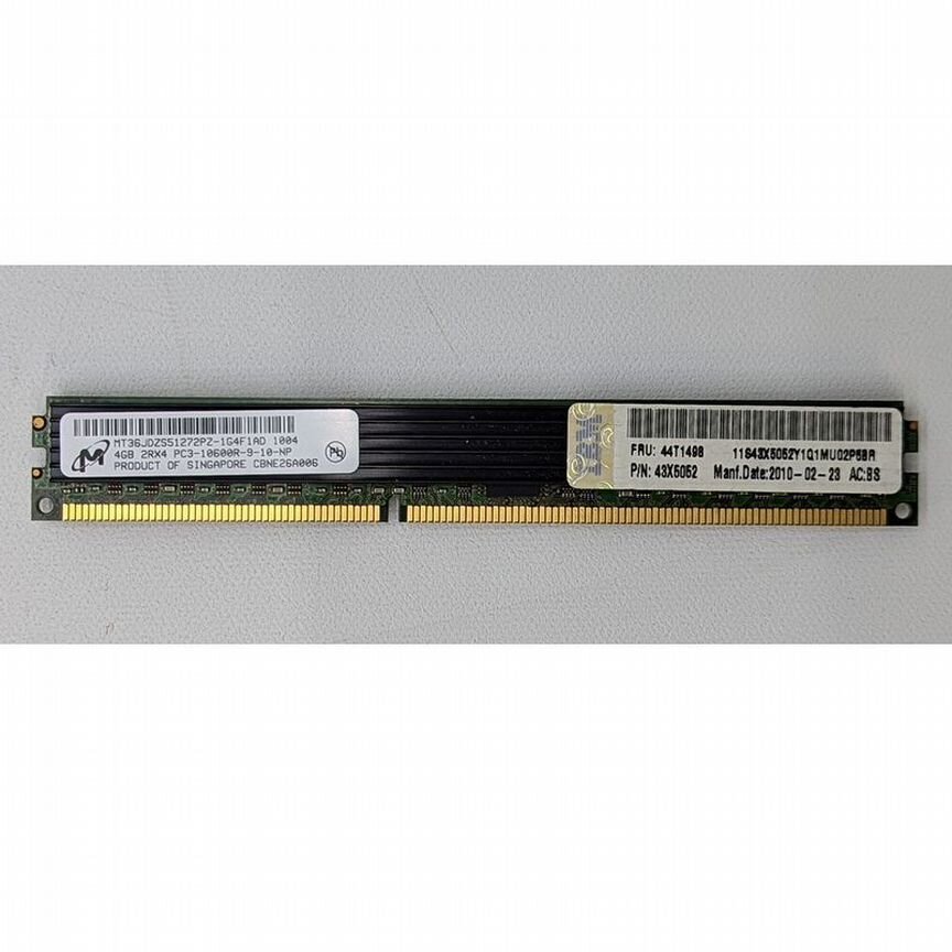 [MT36JDZS51272PZ-1G4] Модуль Памяти 44t1498, 43x505