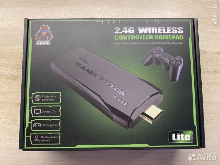 Игровая приставка game stick Ps1/Sega/Dendy