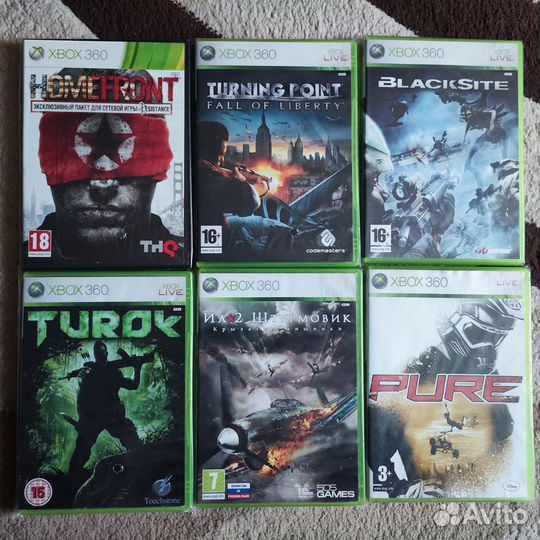 Лицензионные игры для xbox 360