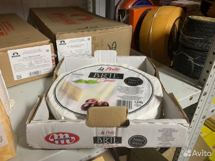 Сыр Польский Бри классик 1.6кг