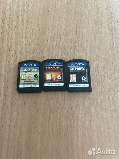 Картриджи для PS vita