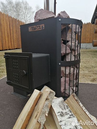 Печь для бани Тайга Морошка 14 Сетка (до 16м3)