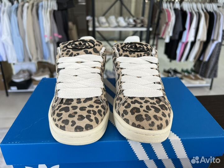 Кроссовки Adidas Campus 00s leopard