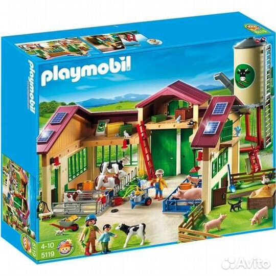 Playmobil ферма и большой трактор