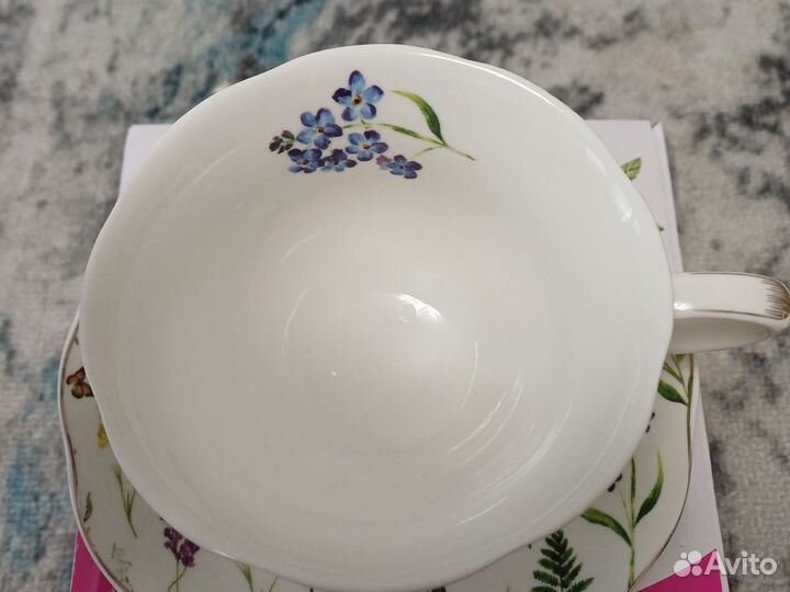 Чайная пара коралл