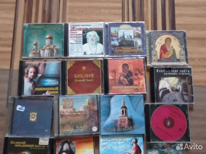Аудиодиски: музыка классическая, детские, правосл