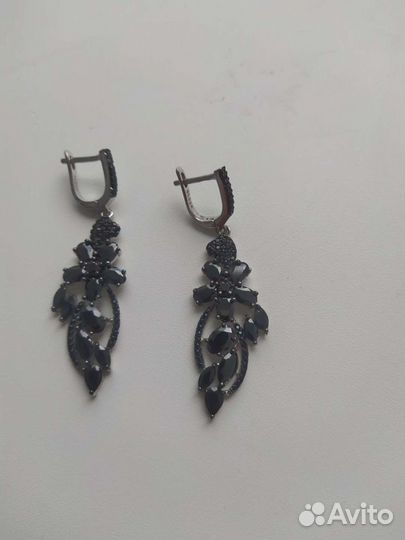 Серебряные серьги