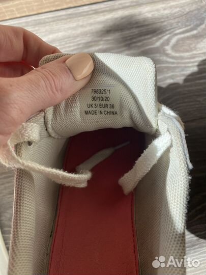 Кеды женские (для девочки) 36 размер River Island