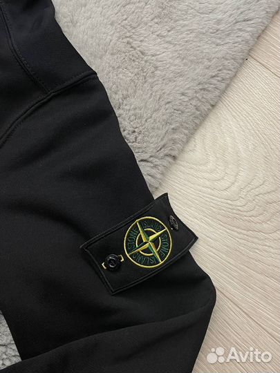 Зип-худи Stone Island чёрногоо