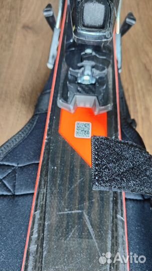 Горные лыжи Salomon, крепления, чехол evoc