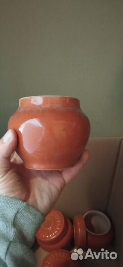 Горшки глиняные для запекания СССР