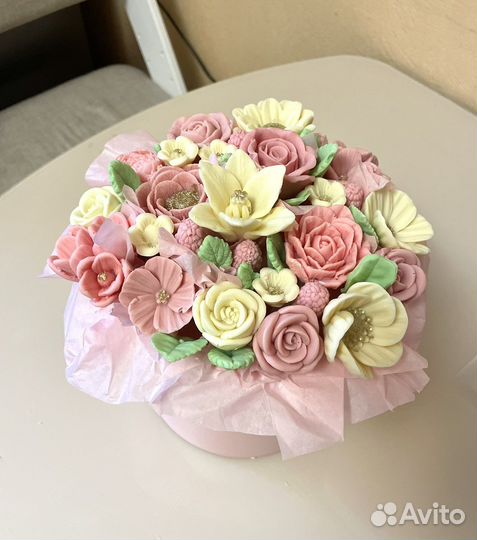 Шоколадные цветы