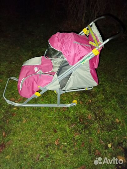 Санки коляска ника