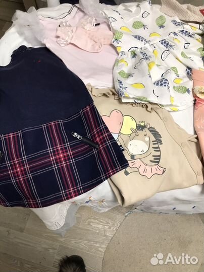 Пакет вещей на девочку от 1-2 года