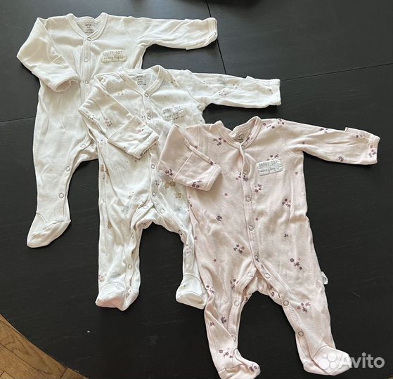Слипы для девочки 0-3 месяца (62 размер)