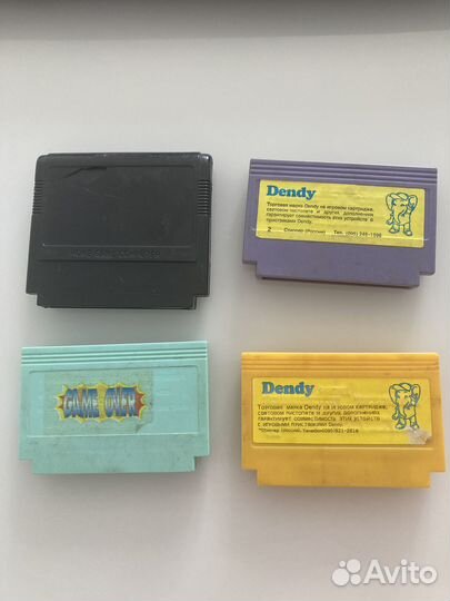 Картриджи для dendy 8 bit