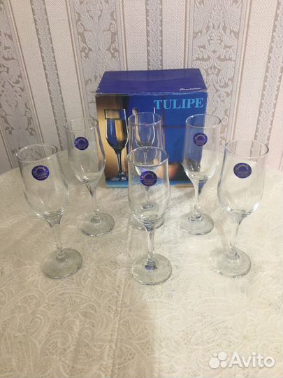 Фужеры-бокалы новые,высокого качества