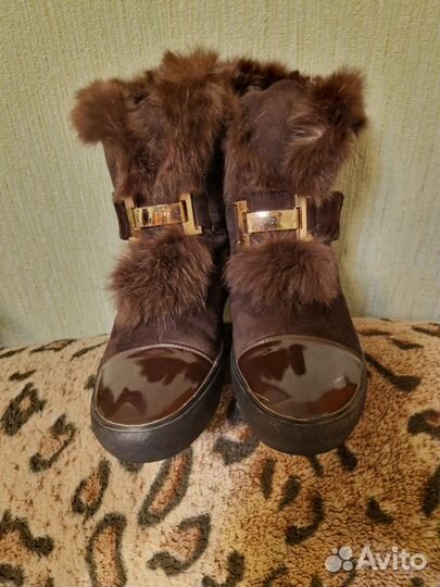 Красивые ботинки 35,5 евро зима