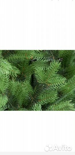 Елка искусственная литая 210см.Гирлянда в подарок