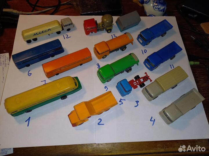 Модели автомобилей 1/87, 1/120 гдр