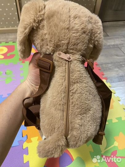 Собака рюкзак