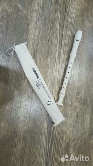 Блокфлейта сопрано yamaha, барочная система