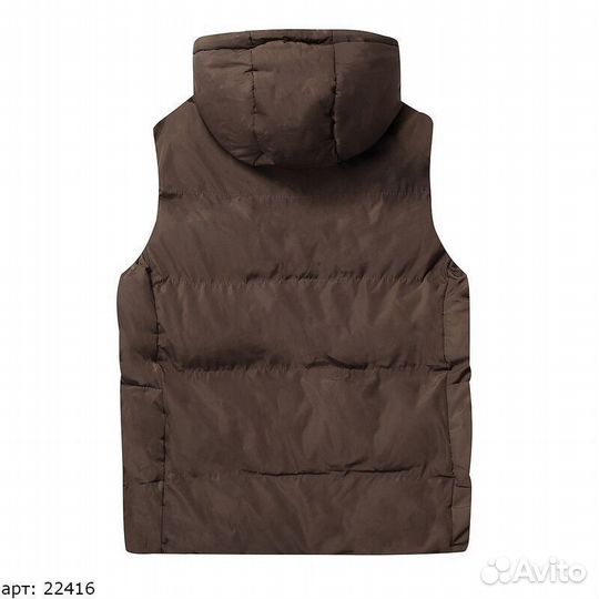 Жилетка Stone Island Коричневая