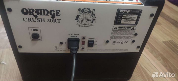 Гитарный комбоусилитель orange crush 20rt