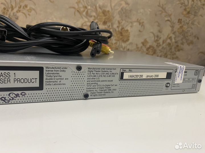 DVD плеер Panasonic DVD-S29