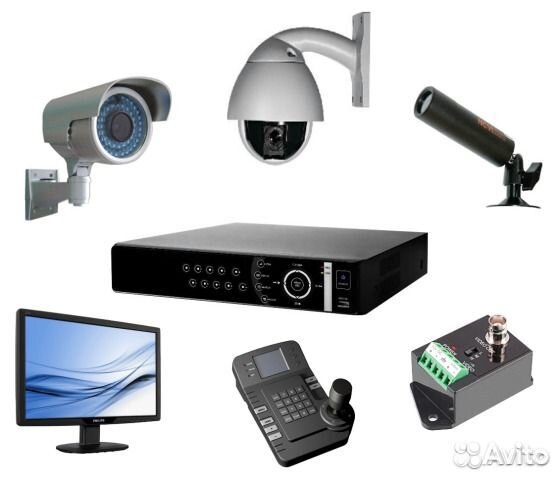 Видеонаблюдение, сигнализация, электромонтаж