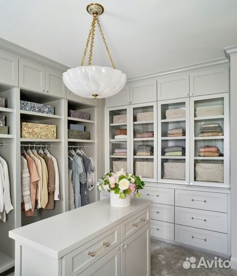 Гардеробная Белая