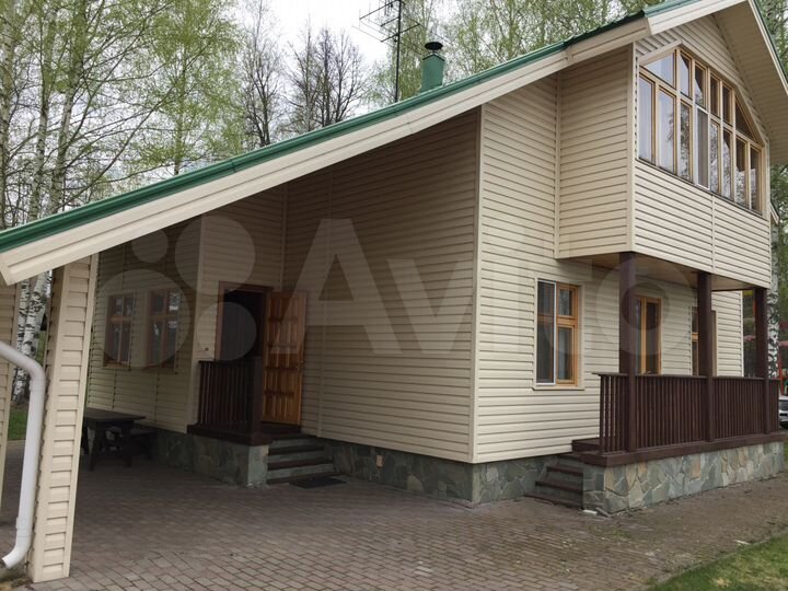 Коттедж 123 м² на участке 10 сот.