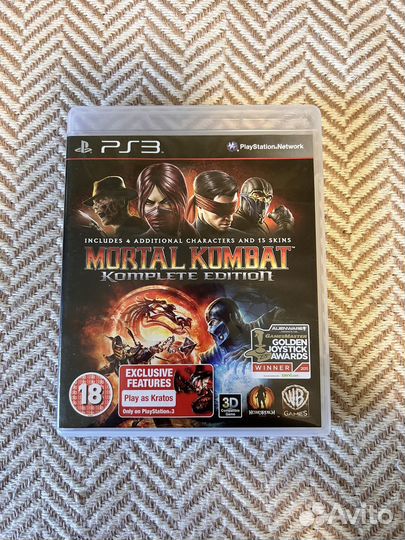 Игра для приставки mortal kombat ps3