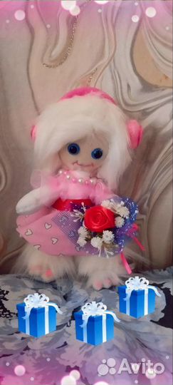 Букет из атласной ленты