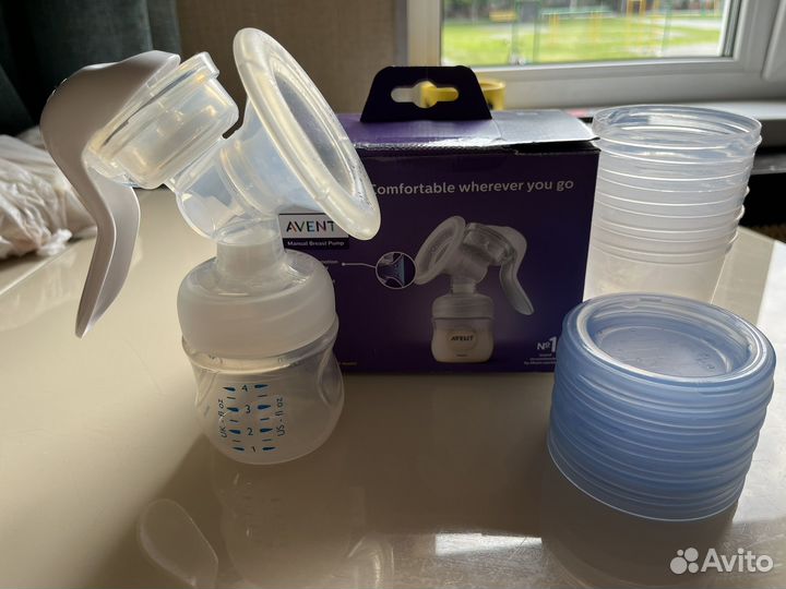 Молокоотсос avent ручной