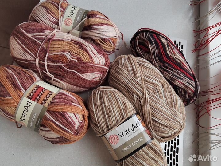 Пряжа для вязания crazy color