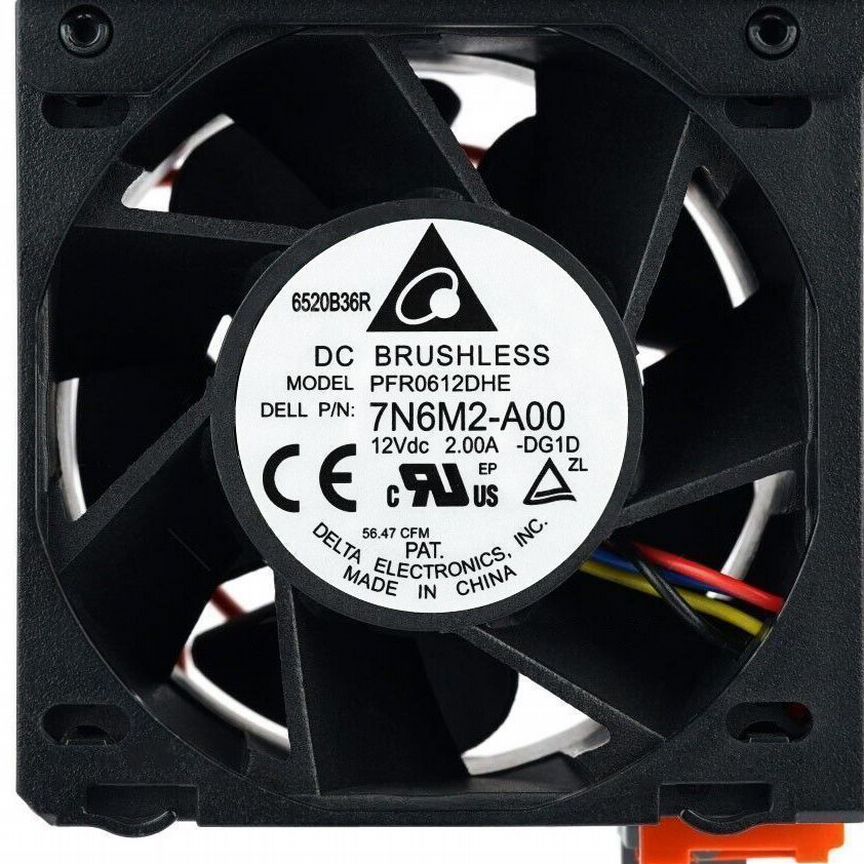 [0HK9PH] Вентилятор Dell Cw51c 0kh0p6 60x60x38mm 0hk9ph