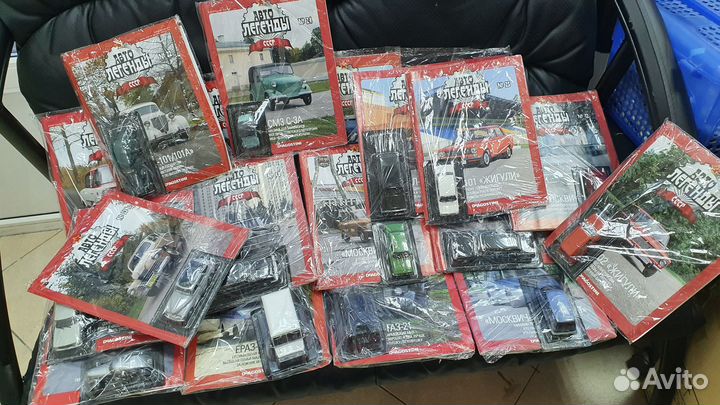 Автолегенды СССР deagostini 1.43