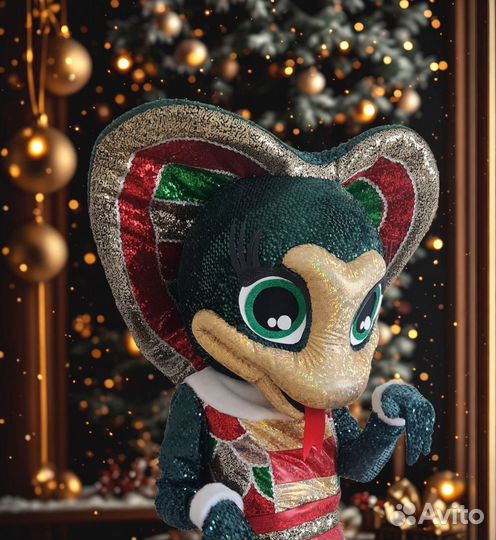 Ростовой костюм змеи. Символ 2025 года