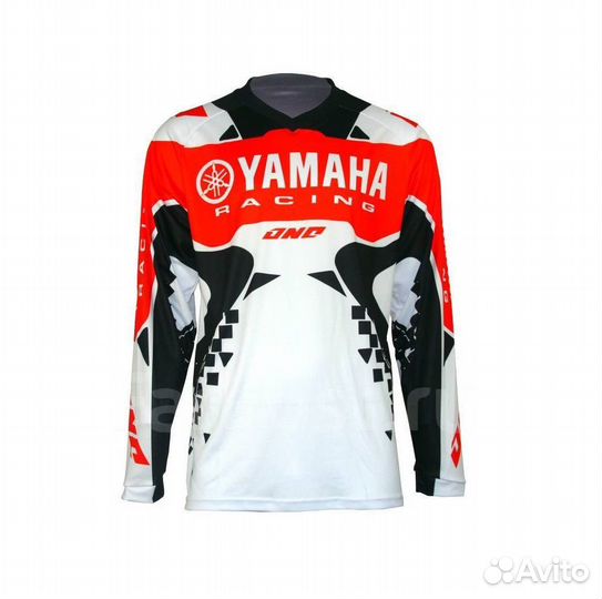 Джерси Yamaha One Racing (красно-белая)