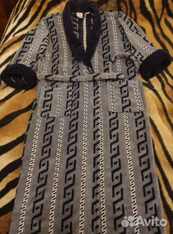 Мужской махровый халат