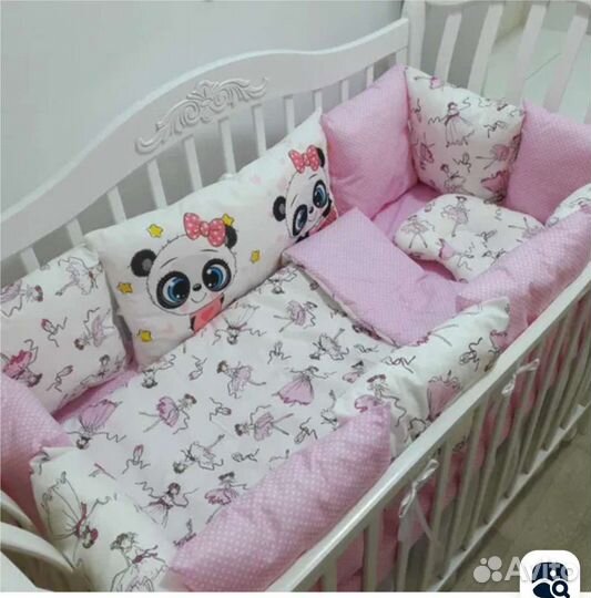 Комплект бортиков в кроватку