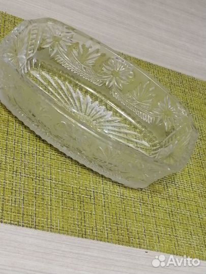 Салатник хрустальный