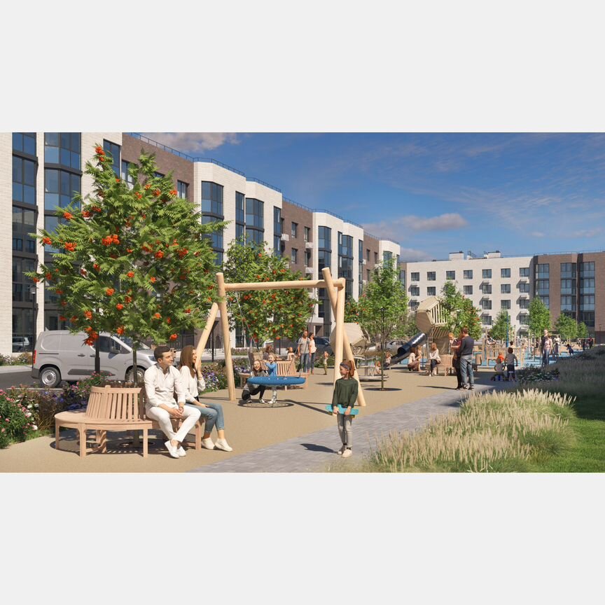 1-к. квартира, 46,7 м², 2/5 эт.