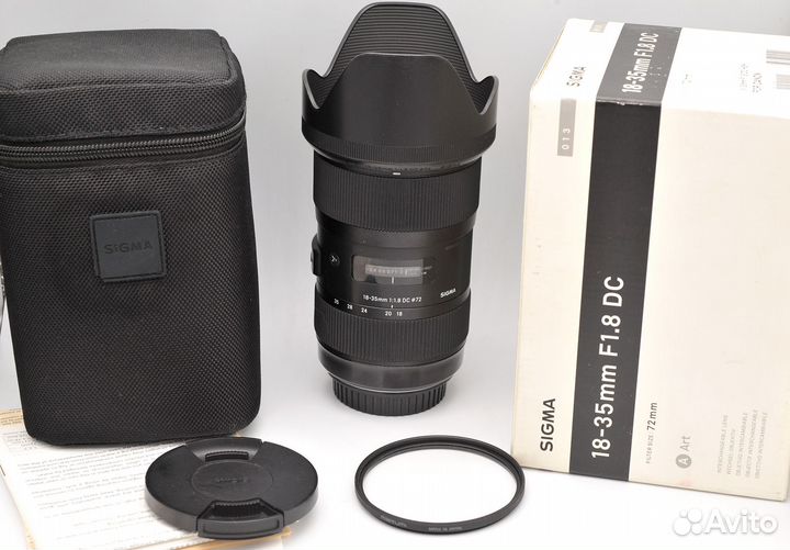 Sigma 18-35 1.8 DC ART Canon