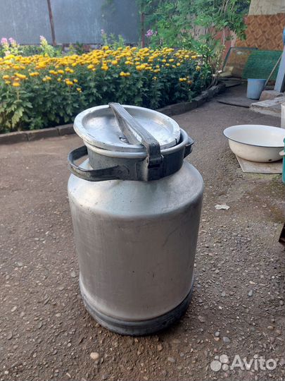 Фляга алюминиевая бу 40л