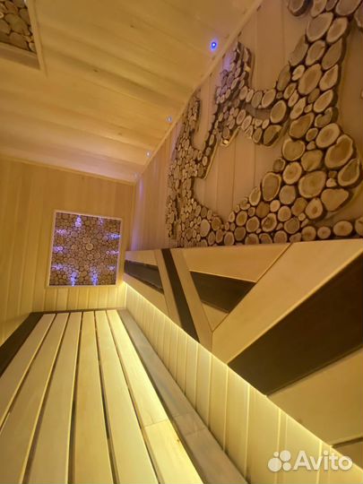 Внутренняя отделка бани под ключ
